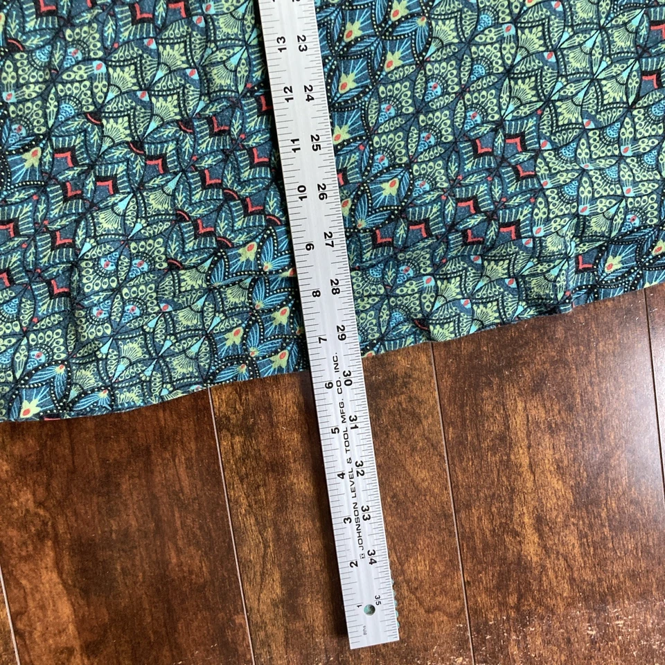 Patagonia Kamala Skirt Sun Dress Convertible Front Tie Boho Peacock Size M - Imagem 2 de 4