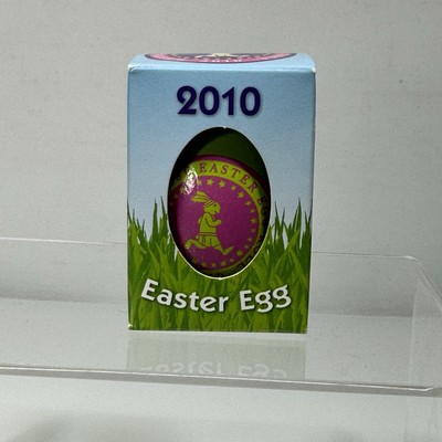 2010 White House Easter Egg Roll Wooden Signed By Barack And Michelle Obama NIB