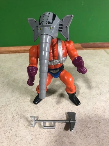 Vintage Masters of the Universe MOTU HeMan 100% Complete 1985 Snout Spout Figure