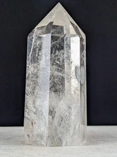 Garden Quartz Tower Point Clear Crystal Gemstone Chakra