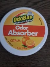 OdoBan Citrus Solid Odor Absorber, 1 oz.