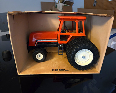 Ertl Deutz-Allis 8030 Cab Tractor Dual Wheels 1:16 Diecast Steering 1250