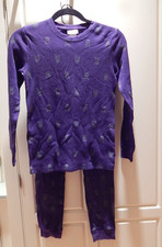 Cat  Jack 2 pc blue waffle thermal long sleeve top and pants boys L12 - 14
