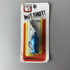 Vintage Luhr Jensen Hot Shot 30  Blue Scale Pre-Rapala NEW