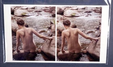 Boris Starosta 3D Stereoview - Selene D 332 - nude model signed 2025 #240