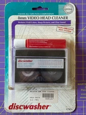 Video Wet Video Head Cleaner 8MM Format Discwasher