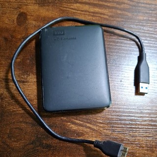 WD Elements Portable External Hard Drive 2TB Basic Storage with USB Cable