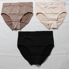 Wacoal Women's B-Smooth Soft 3-Pack Briefs DH3 Multicolor Medium NWT