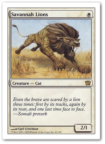 Savannah Lions Japanese FBB 4th Edition mtg NM | eBay