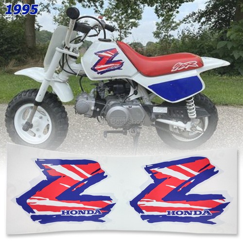 Sticker Fuel Tank Z50R Emblem Logo For Honda Monkey Z50R 1988-97 Complete set LR - Picture 5 of 13