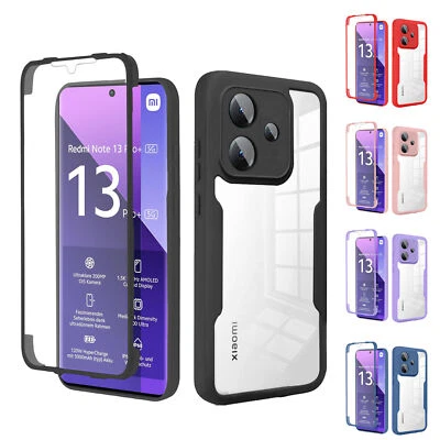 BETTERFON 360° Grad Hülle Xiaomi Redmi Note 13 Pro+ 5G mit Integriertem Displayschutz