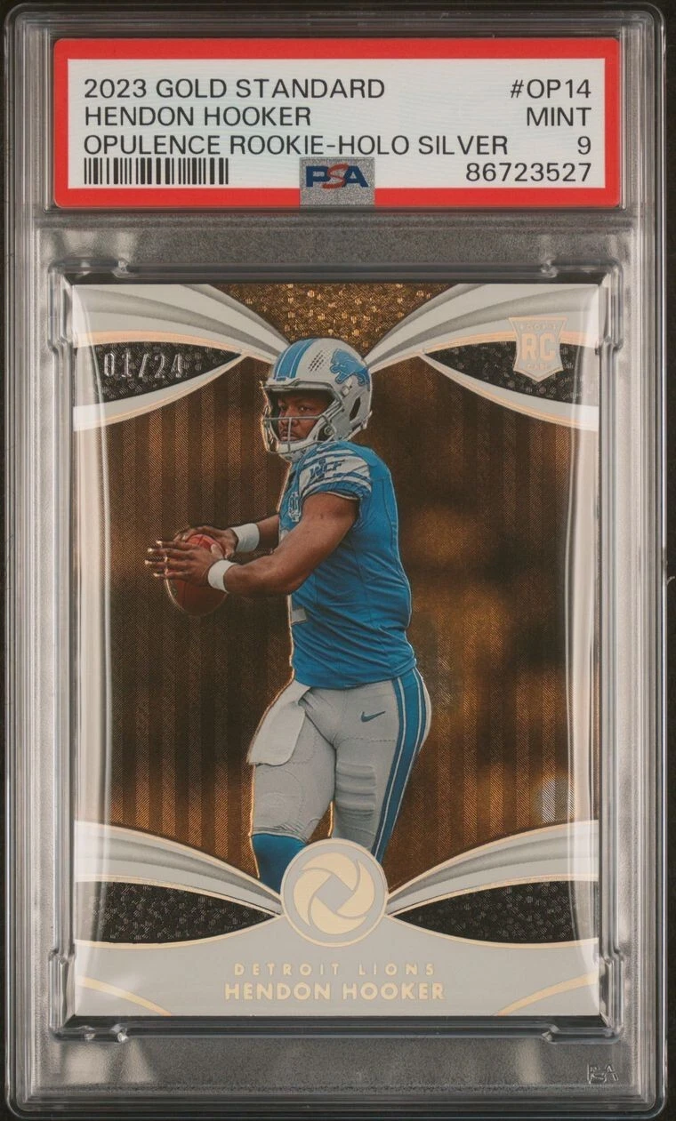 Hendon Hooker Panini Gold Standard Opulence Rookie #OP14 Holo Silver