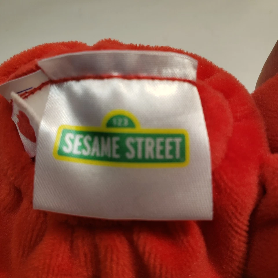 Elmo 拖鞋 Build A Bear 芝麻街玩具 毛绒填充 2017 — 第 4/4 张图片