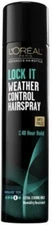 L'Oreal Advanced Hairstyle Lock It Weather Control Hair Spray Extra Strong Hold