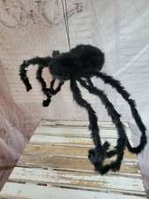 Fun world spider hanging Halloween prop plush stuffed decor home office table