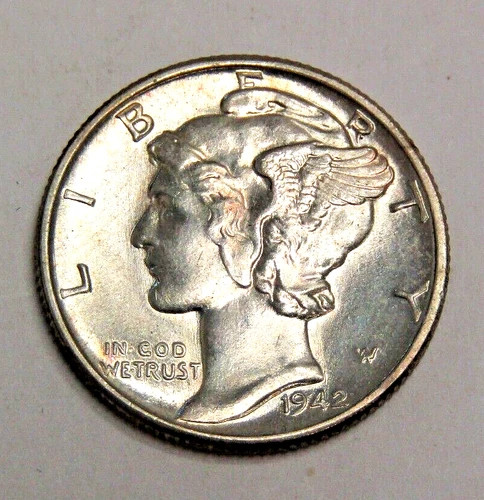 1942 P Mercury Dime -*BU Uncirculated*-