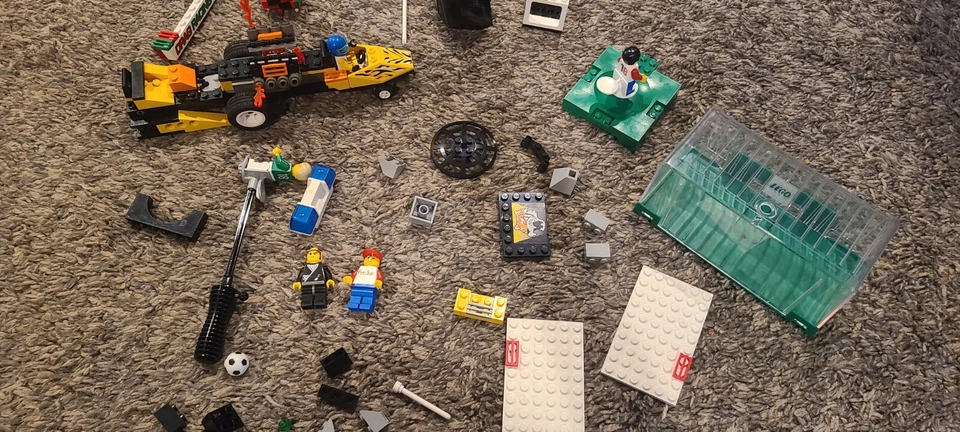 Lego Sets Bundle Freestyle Rocket Dragster Soccer - Image 3 of 4