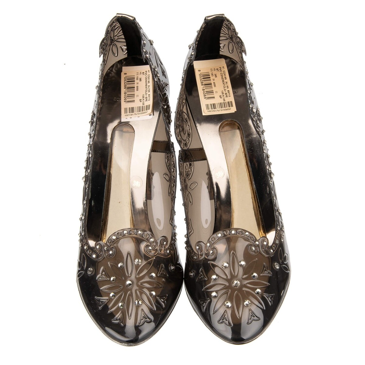 DOLCE & GABBANA Kristall Cinderella Pumps Heels Transparent DOLCE & GABBANA Kristall Cinderella Pumps Heels Transparent