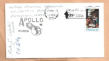 APOLLO 14 FEB 1971 PITTSBURGH PA TRACKING STA SPACE COVER NASA