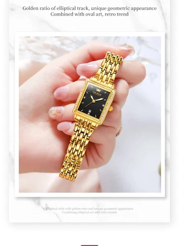 OLEVS Waterproof Luminous Quartz Watch Women Stainless Steel Strap for Ladies - Picture 14 of 29