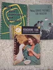 3 1950s Kodak Data Books