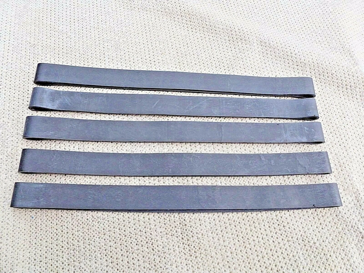 Large flat rubber bands deals
