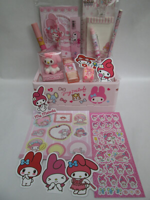 Brandneu Super Süß - MY MELODY Bundle Geschenkset mit Aufbewahrungsbox Box