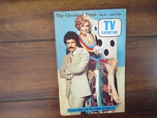 1975 Cleveland TV Mag(ALEX TREBEK/RUTA LEE/JACK COLVIN/ALAIN DELON/HOWARD COSELL
