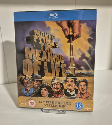 Monty Python THE MEANING OF LIFE Bluray Steelbook  NEU/OVP Sinn des Lebens 