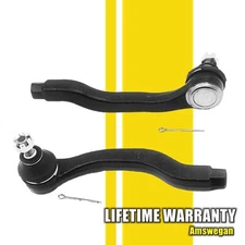 2pcs Outer Tie Rod End Left & Right Kit for 1992-2001 Acura Integra Honda CR-V