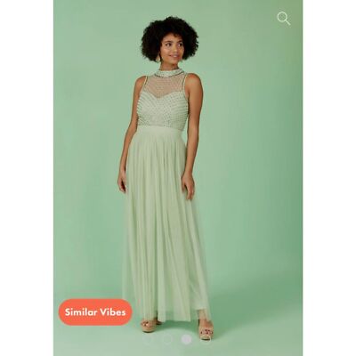 sachin and babi light blue dress Elegant evening gowns for women over 50 main image 1