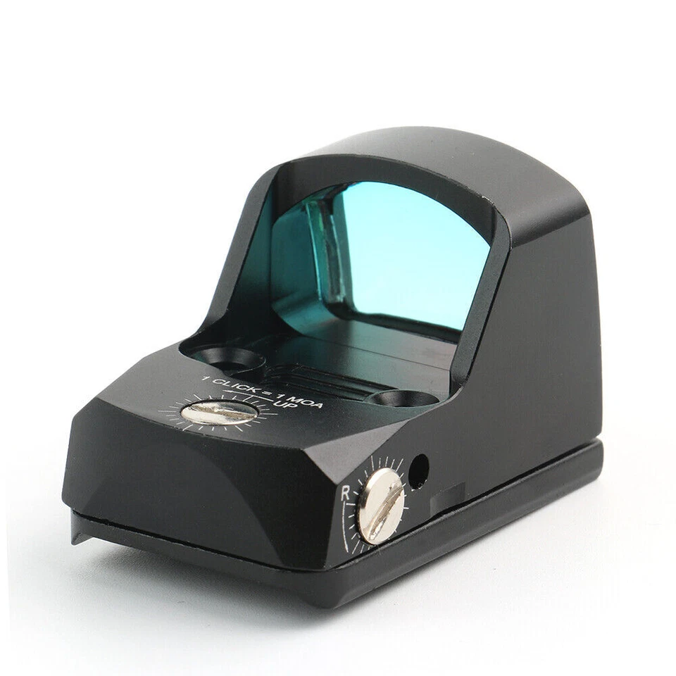 Hunting Red Dot Sight Collimator Rifle Pistol Reflex Scope fit 20mm Rail Mount - Image 2 of 4