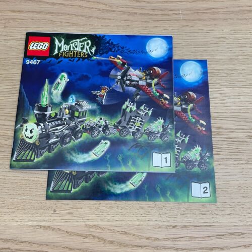 LEGO® - Monster Fighters -  The Ghost Train - 9467 - INSTRUCTION BOOKLET ONLY - Picture 1 of 3