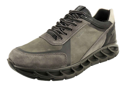 IGI&Co  Herren Sneaker  GORE-TEX  wasserdicht  NUBUKLEDER  grau