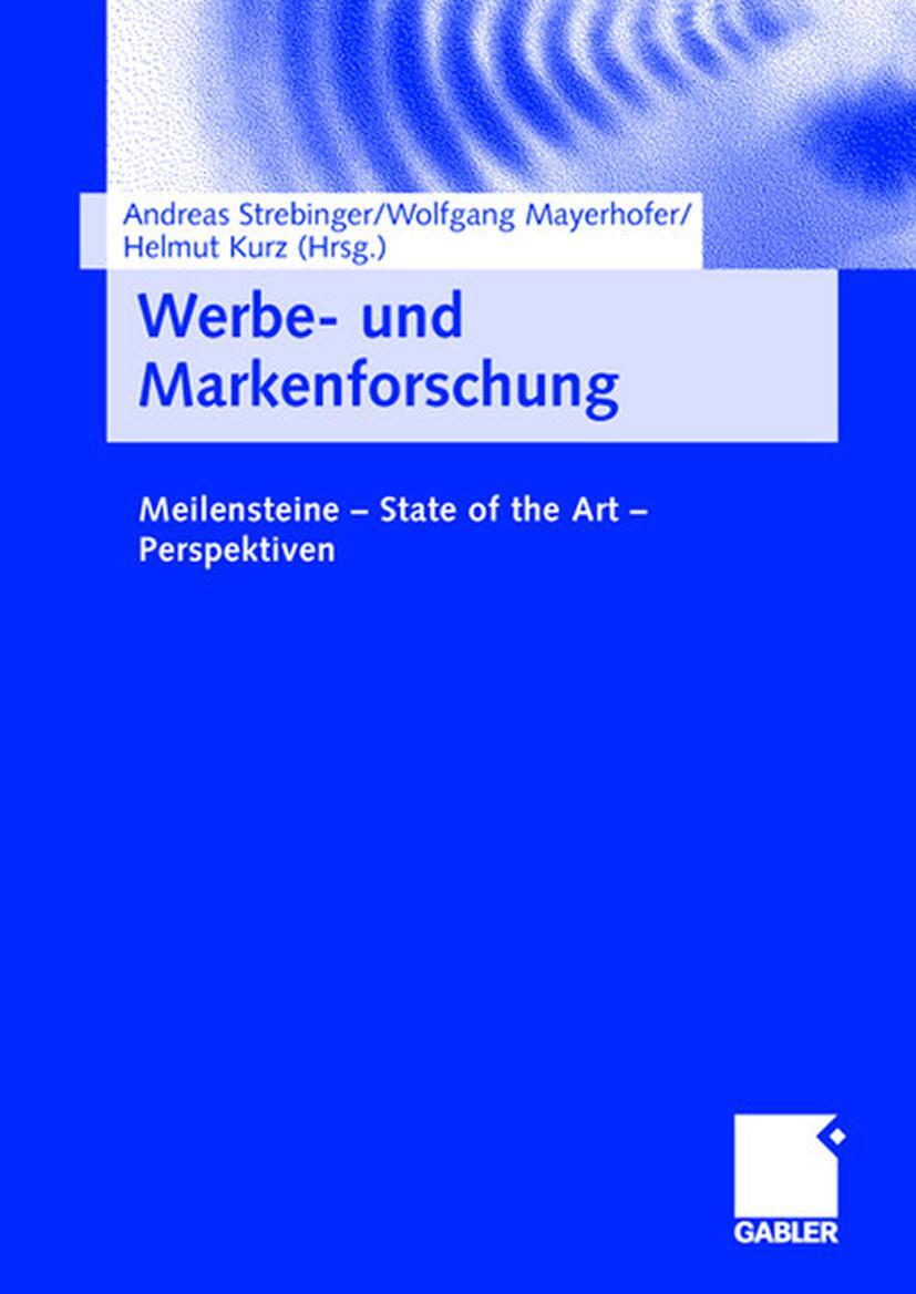 Thumbnail - Werbe- Und Markenforschung Andreas Strebinger 9783834903952
