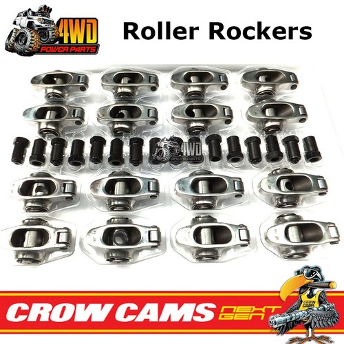 Crow Cams Stainless Roller Rockers 7/16" for Ford Cleveland 302 351 V8