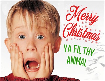 Alone merry christmas animal filthy xmas cave pub bar metal sign movie man Home Alone Movie Merry Xmas Christmas FILTHY ANIMAL METAL BAR PUB MAN CAVE Sign | eBay