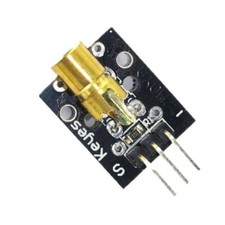 1 Pcs 3 Pin 650nm Red Laser Transmitter Module Dot Diode Copper Head Sensor