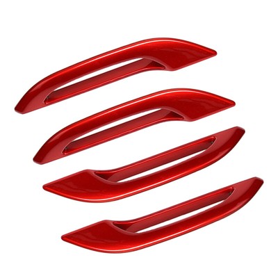 4Pcs Rot Türgriff Abdeckung Anti-Scratch Schutz Fit for Tesla Model 3 Y New w
