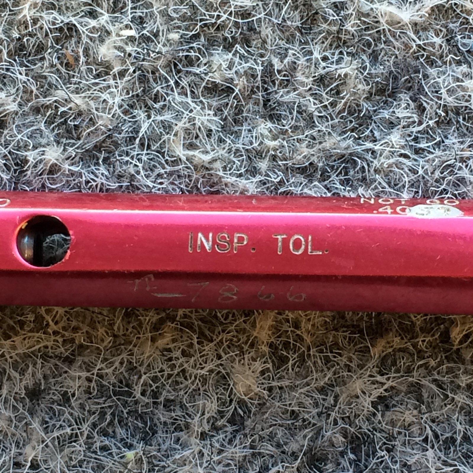 3/824 UNF2B STI SET PIPE Thread PLUG Gage Gauge GoNo/Go .4020