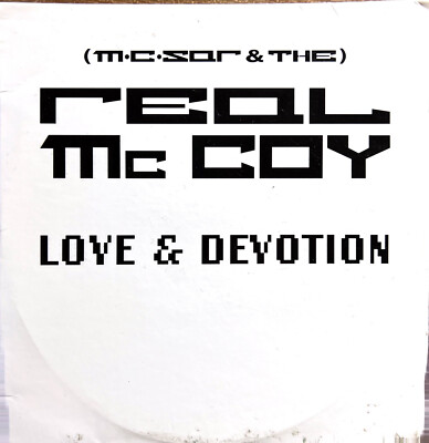Real McCoy CD Single Love & Devotion - Promo