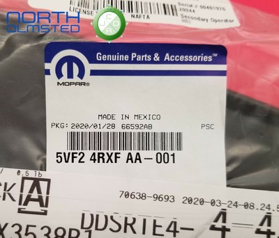 Front License Plate Bracket For Jeep Compass 2017-2021 – OEM 5VF24RXFAA, Evan-Fischer