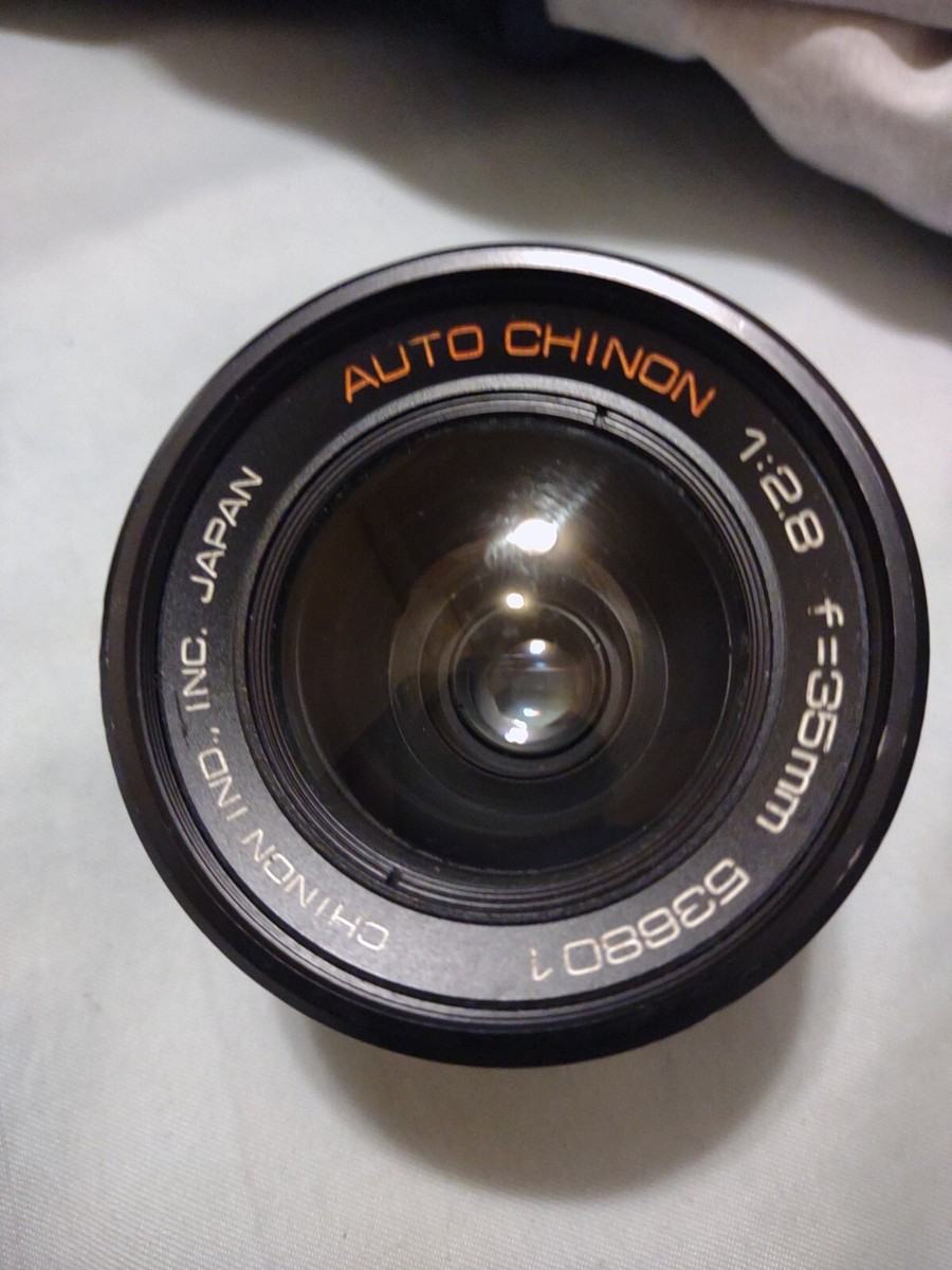 Auto Chinon 1 :2.8 f=35mm CHINON IND. JAPAN tested Camera