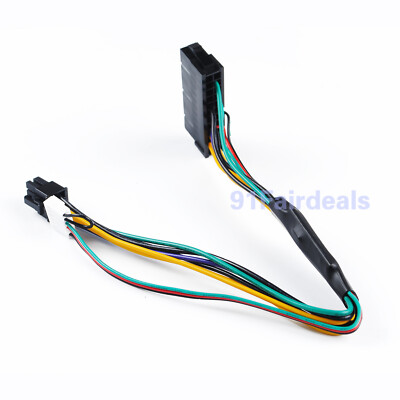 ELFJMZP Cavo di alimentazione ATX 24-Pin a ATX 6-Pin + HP 2.54mm 6P-4PIN Compatibile con HP Z220/Z230 18E4 Workstation e EliteDesk 800 G1 (SFF/MT/TWR) ProDesk 600 G1 4000/6005/8300 13in/33cm