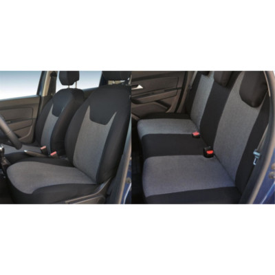 SITZBEZÜGE BEZÜGE VORNE-HINTEN PASSGENAU DACIA Sandero 20> MADE IN I