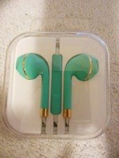 Earbuds / Earphones-   TEAL   Free Shipping