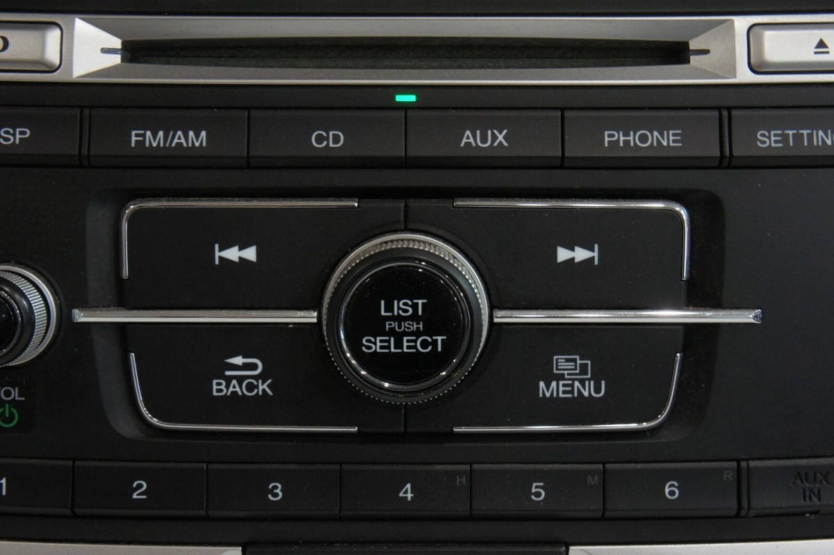 2014 Factory CD/Am/Fm Receiver Honda Accord OEM 39100-T2A-A120