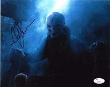 Andy Serkis Star Wars Autographed Signed 8x10 Photo JSA COA #S10