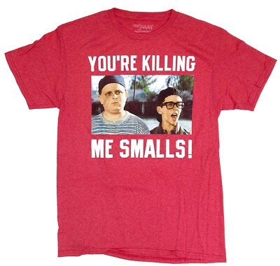 Sandlot You're Killing Me Smalls Men's Red Heather T-Shirt New