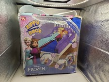 Frozen Anna Elsa Zippysack Disney Twin Size Fitted Sheet Pillowcase New